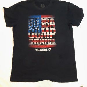 Bubba Gump Shrimp Vintage Souvenir Short Sleeve T Shirt Small Hollywood, CA